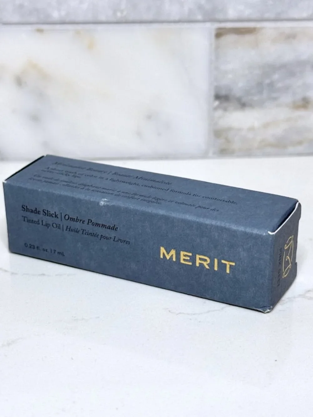 Merit Shade Slick - Pink Beet - Tinted Lip Oil